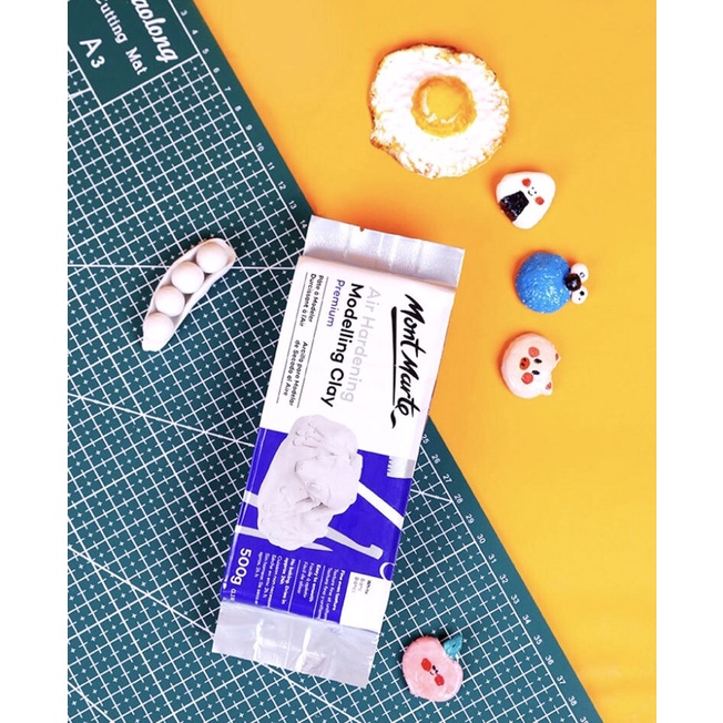 Đất sét tự khô Montmarte tạo hình mỹ thuật trang trí DIY chính hãng 500gr