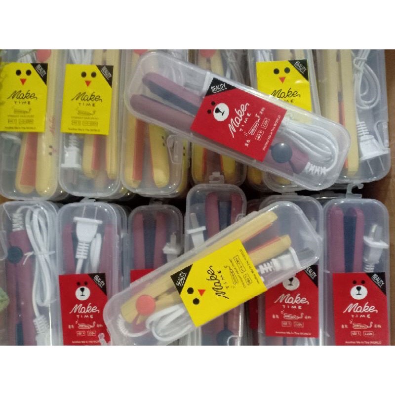 Máy duỗi tóc mini du lịch - Máy bấm tóc mini du lịch tặng hộp đựng cao cấp