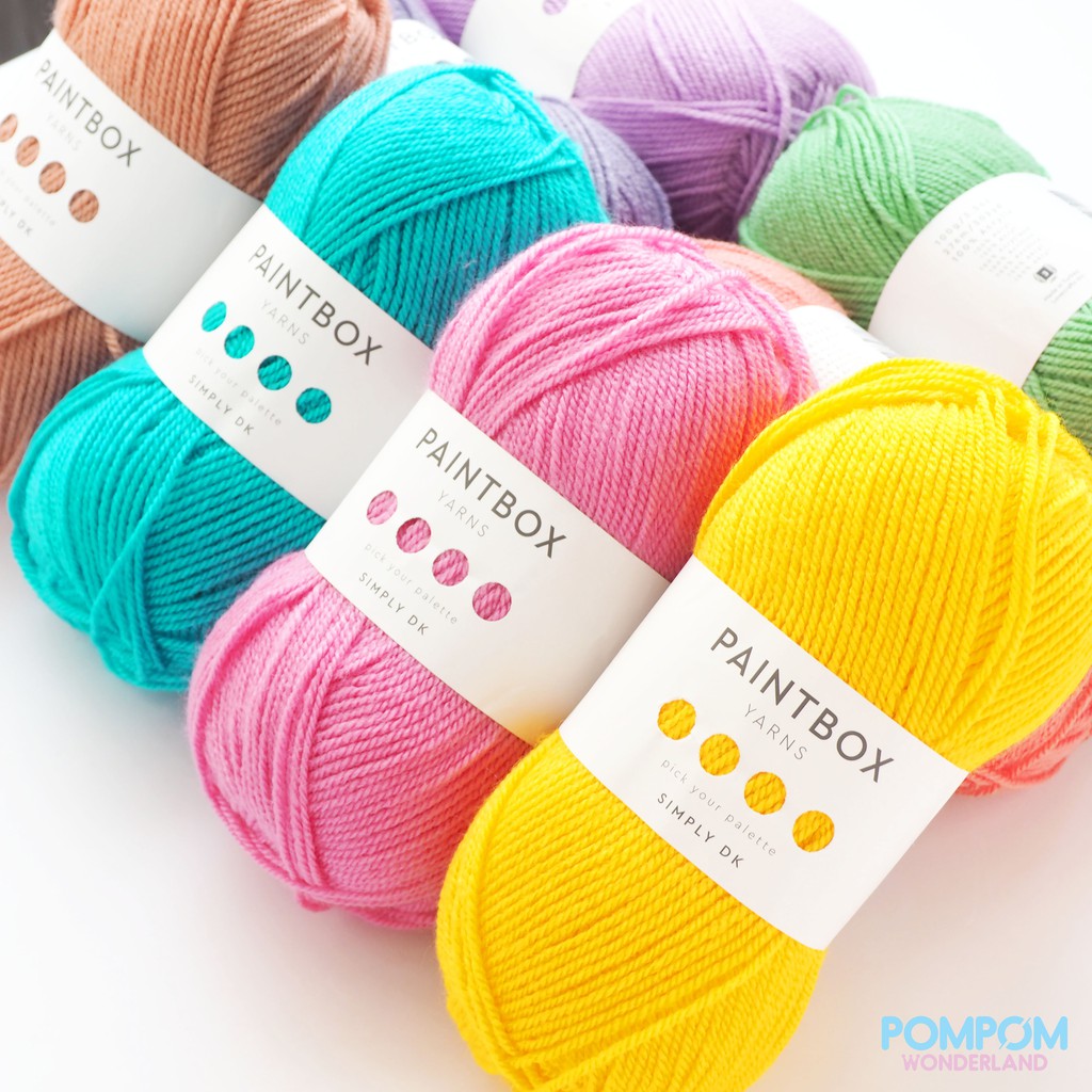 Len sợi Acrylic Paintbox Yarns Simply DK
