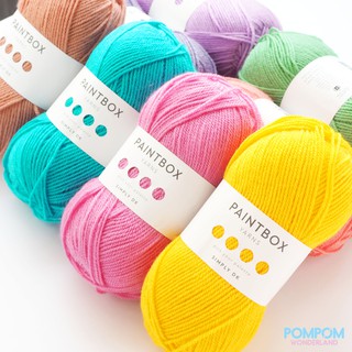 Len sợi Acrylic Paintbox Yarns Simply DK (Tông màu tươi)
