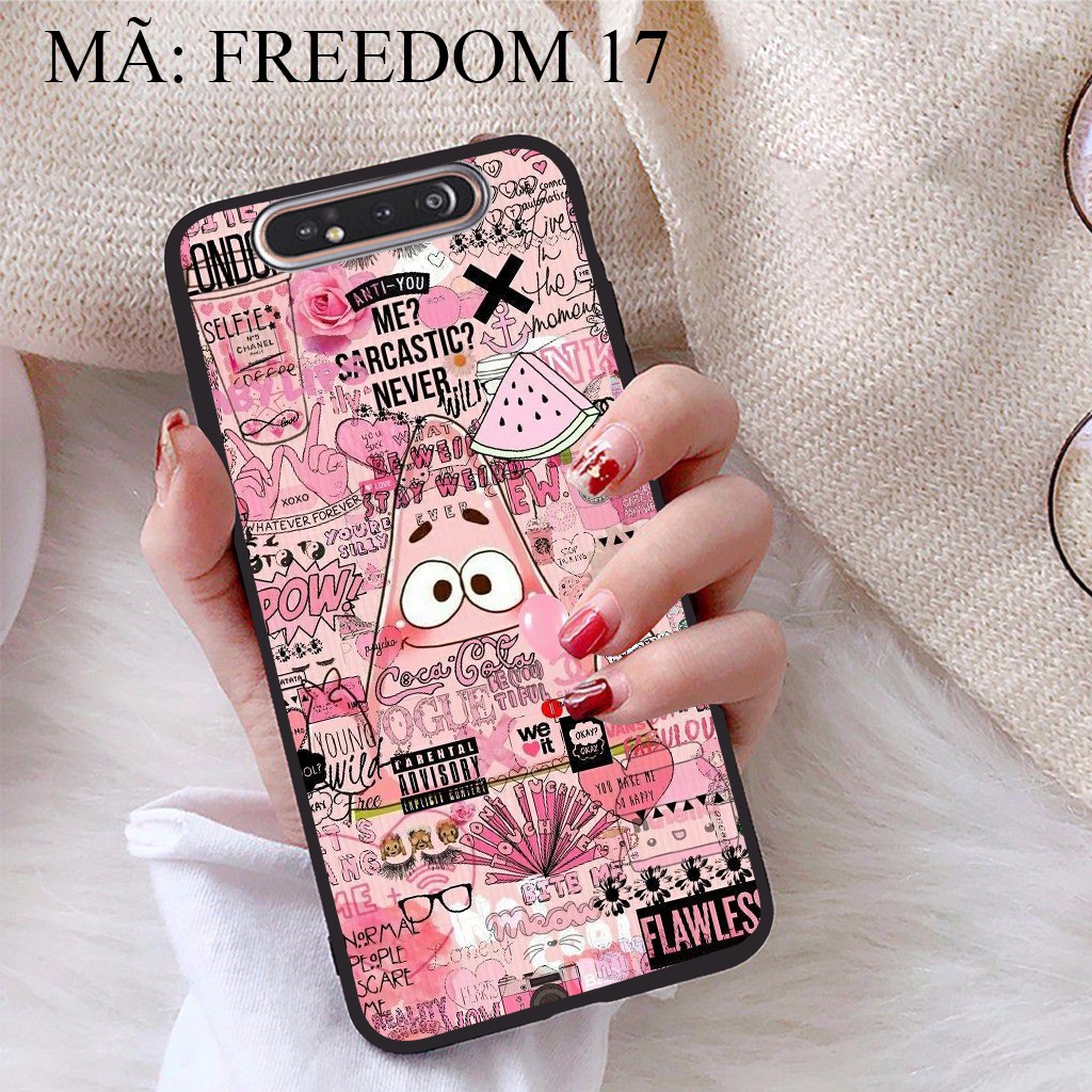 Ốp lưng Samsung A80 viền dẻo TPU BST Phong Cách Tự Do | BigBuy360 - bigbuy360.vn