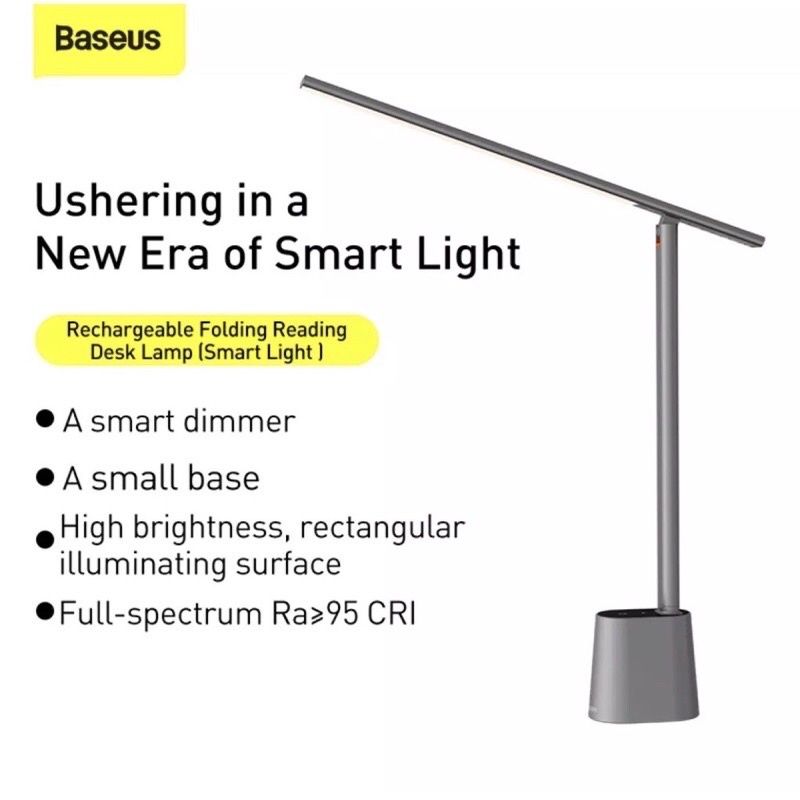 Đèn học chống cận để bàn chính hãng Baseus pin 3300mah