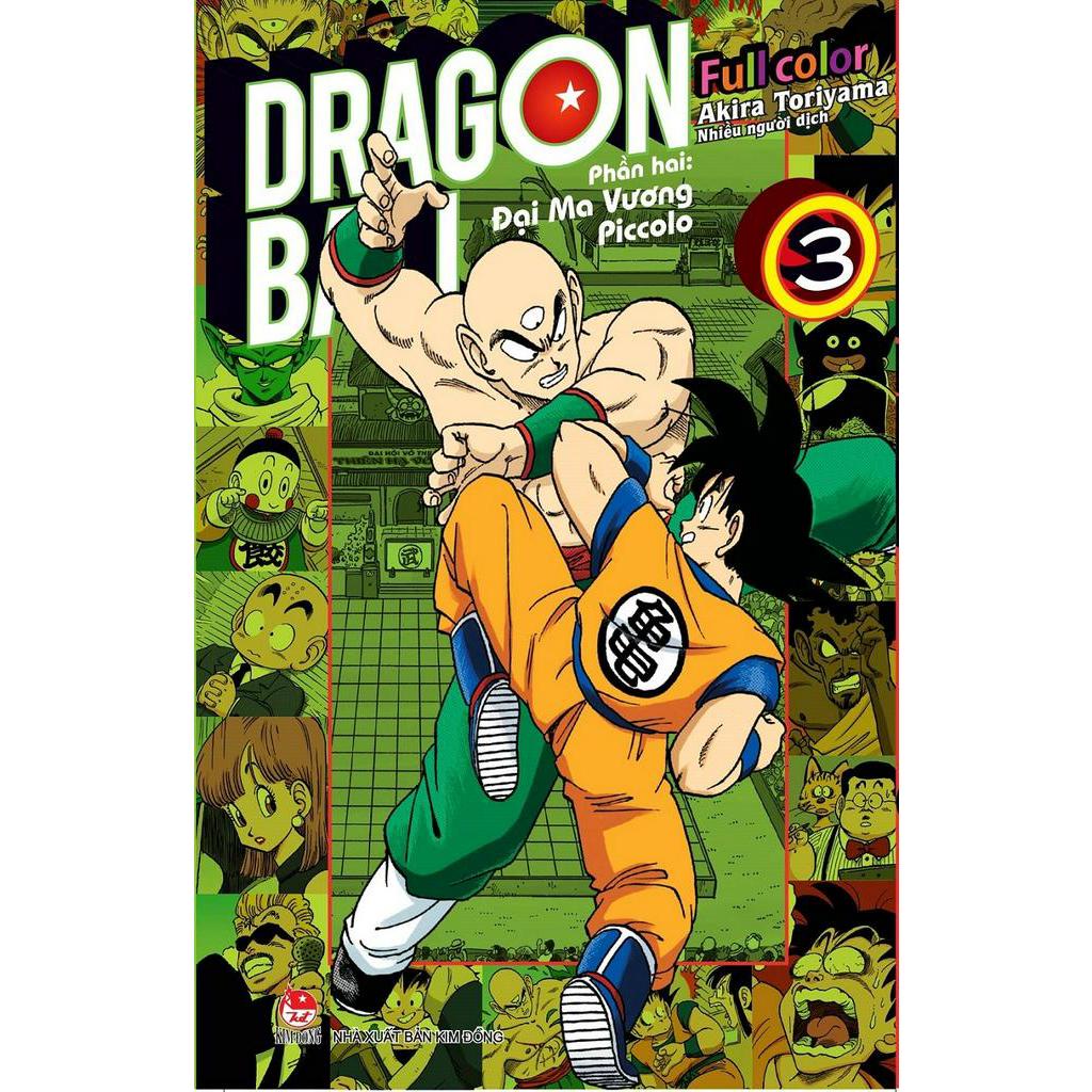 Sách Dragon Ball Full Color - Phần Hai: Đại Ma Vương Piccolo - Tập 3 - Tặng Kèm Standee PVC