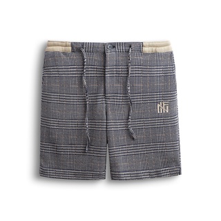 Quần đùi nam, thun inf caro, vải thun cotton co giãn nhẹ qd002790, somehow