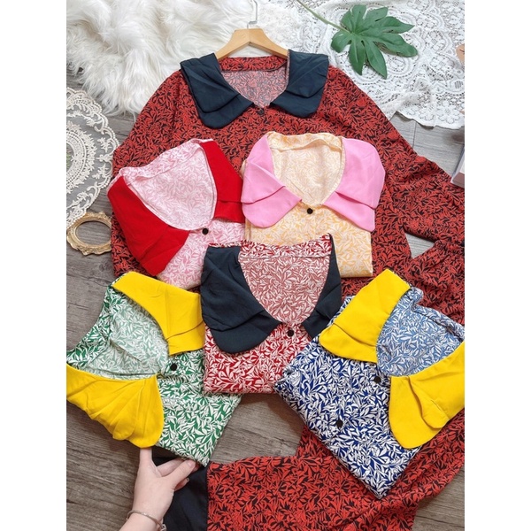 Đồ Bộ Pijama Lụa 100d.Đồ Bộ Nữ Tay Dài Quần Dài.free size 65kg