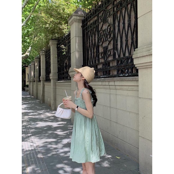 🍀 VÁY 2 DÂY ĐŨI NHĂN 🍀 | BigBuy360 - bigbuy360.vn