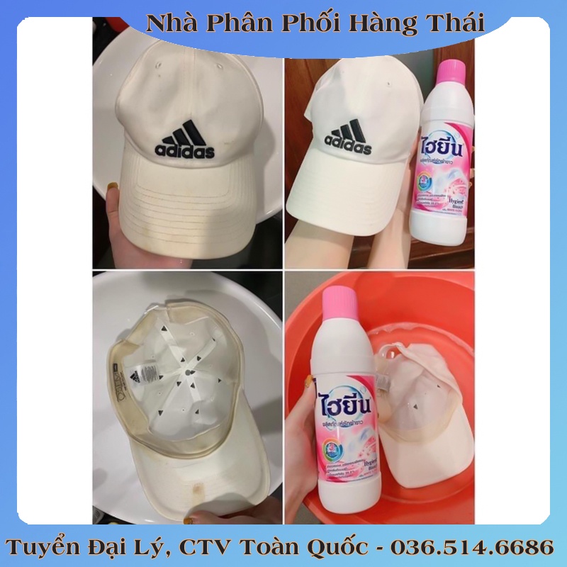 Nước tẩy trắng, tẩy màu quần áo Hygiene 250ml - Hàng Nội Địa Thái