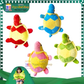 [HUYỀN THOẠI] THÚ NHỒI BÔNG CON RÙA NHỎ SIÊU CƯNG CHO BÉ YÊU - GẤU BÔNG CON RÙA