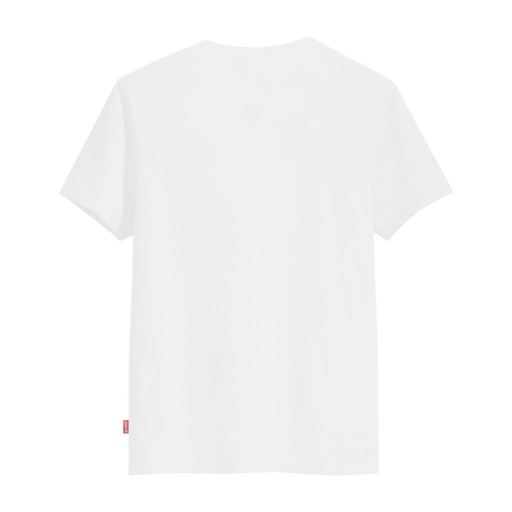 Áo Thun Cotton Ngắn Tay Cổ Tròn In LOGO Levis Cá Tính Cho Nam