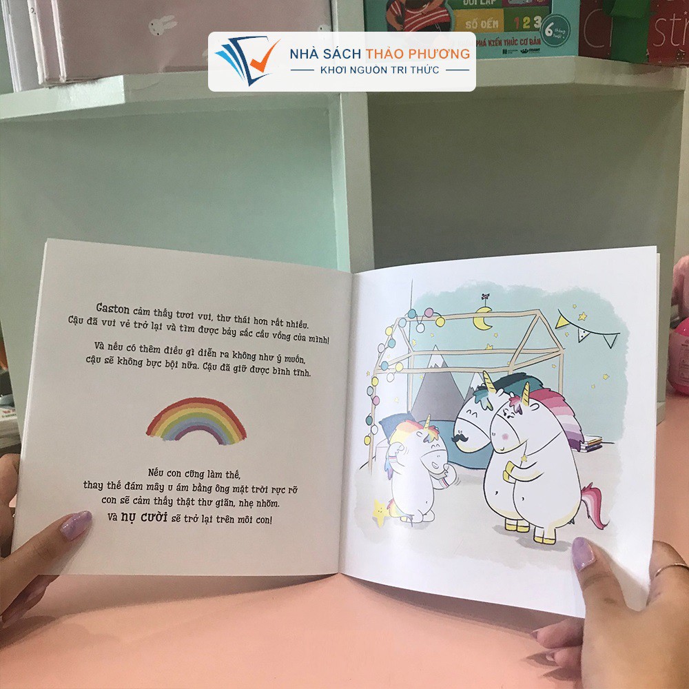 Sách Ehon thông minh cảm xúc - Những cảm xúc của Gaston: Con vui sướng