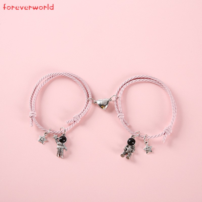 Cặp Vòng Tay Mặt Hình Phi Hành Gia Và Ngôi Sao Nhiều Kiểu Dáng Nam Châm Trái Tim Hút Nhau Cho Các Cặp Đôi | BigBuy360 - bigbuy360.vn