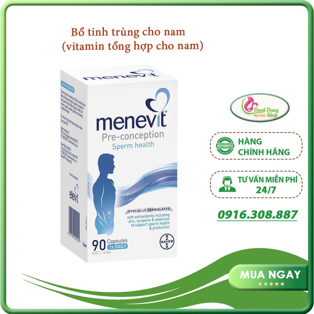 TPBS Menevit dành cho nam của Úc