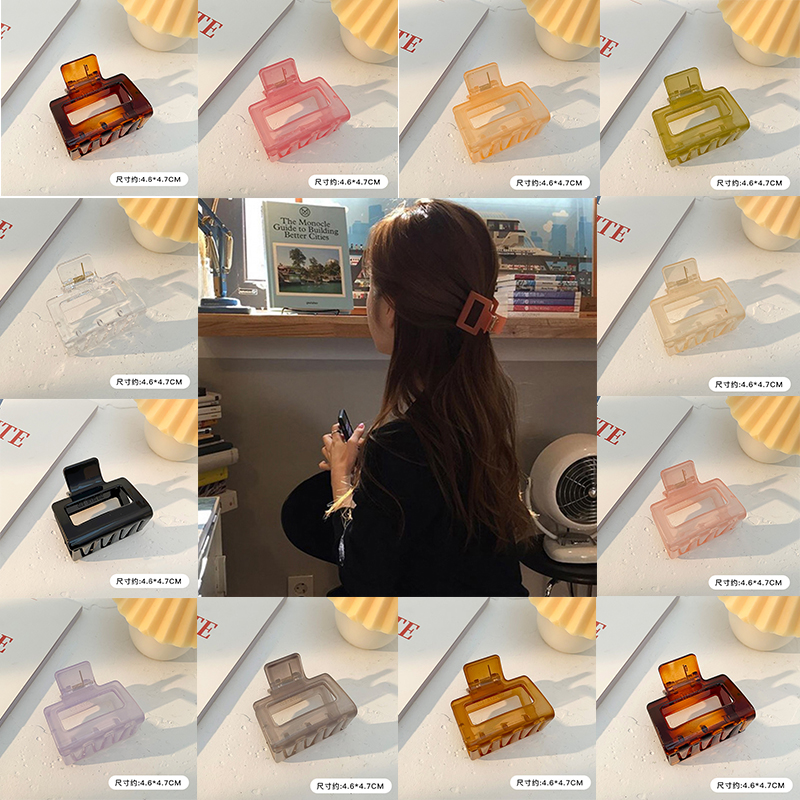 Kẹp tóc nhiều màu phong cách Hàn Quốc