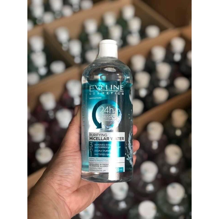 Nước Tẩy Trang Eveline Facemed+ Sạch Sâu 3 Tác Động 400ML
