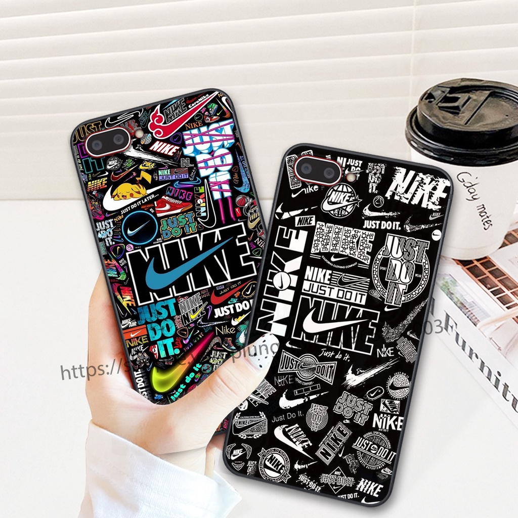 Ốp lưng oppo A3S / A1k / Realme C1 / C2 in hình thương hiệu thời trang đa sắc cá tính.