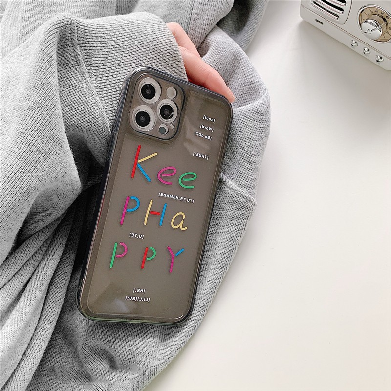 Ốp lưng iphone Keephappy trong cạnh vuông BVC 6/6plus/6s/6splus/7/7plus/8/8plus/x/xr/xs/11/12/13/pro/max/plus/promax | BigBuy360 - bigbuy360.vn