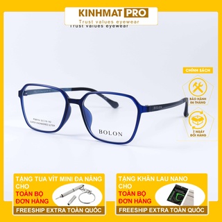 Gọng kính cận nam nữ Bolon P08919i gọng kính nhựa dẻo Kính mắt Pro