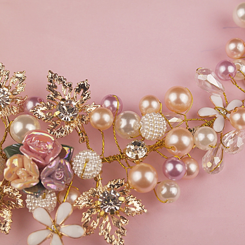 Bộ băng đô thiết kế hình hoa xinh xắn dành cho nữ