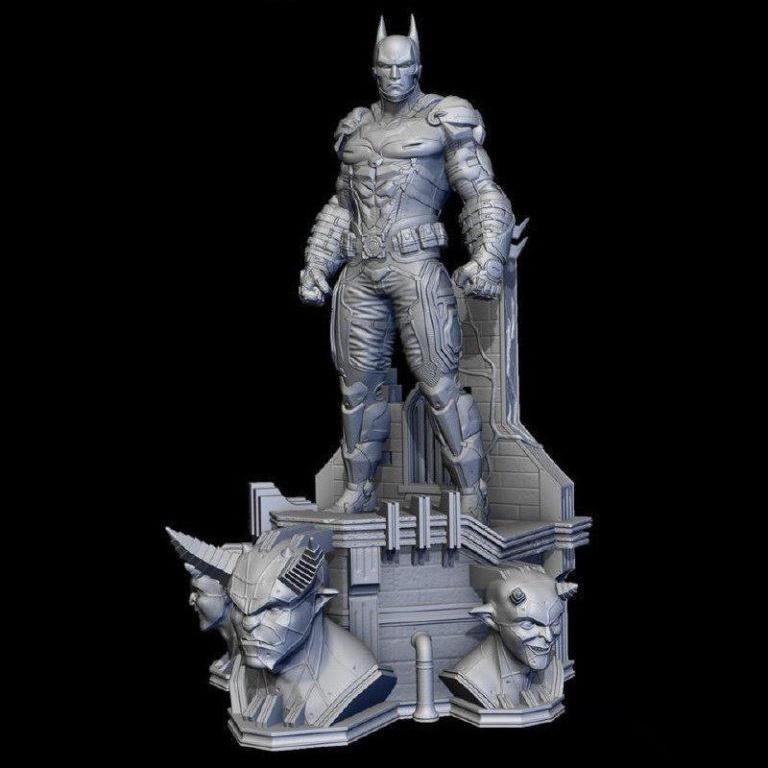 Mô Hình Batman DC Comic Bằng Chất Liệu Nhựa Resin - Cao 19 cm