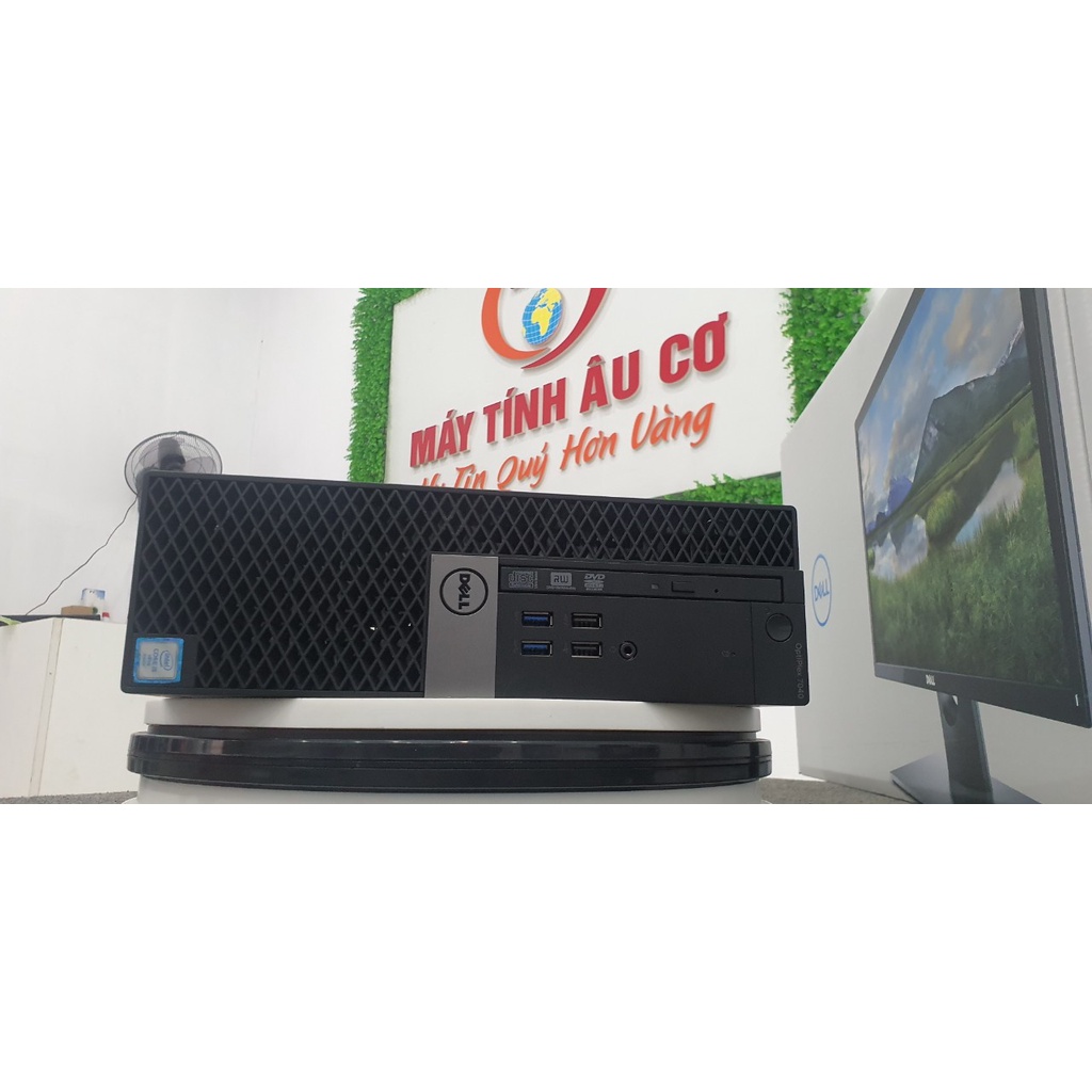 Máy tính để bàn Dell Optiplex 3040 SFF Core i5 6500 / 8G / SSD 120G ,Tặng USB wifi, Bàn di chuột - Bảo hành 24 tháng