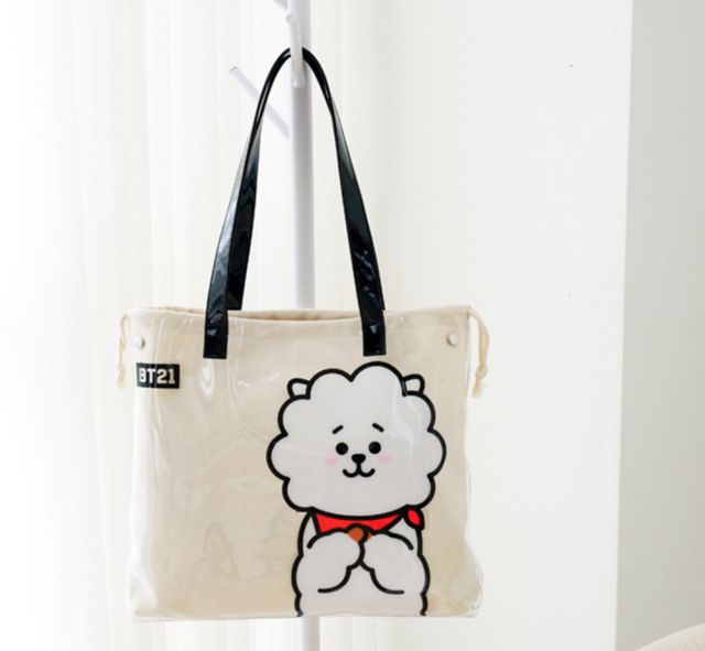 Túi tote trong suốt BT21 (SHOULDER BAG BT21)