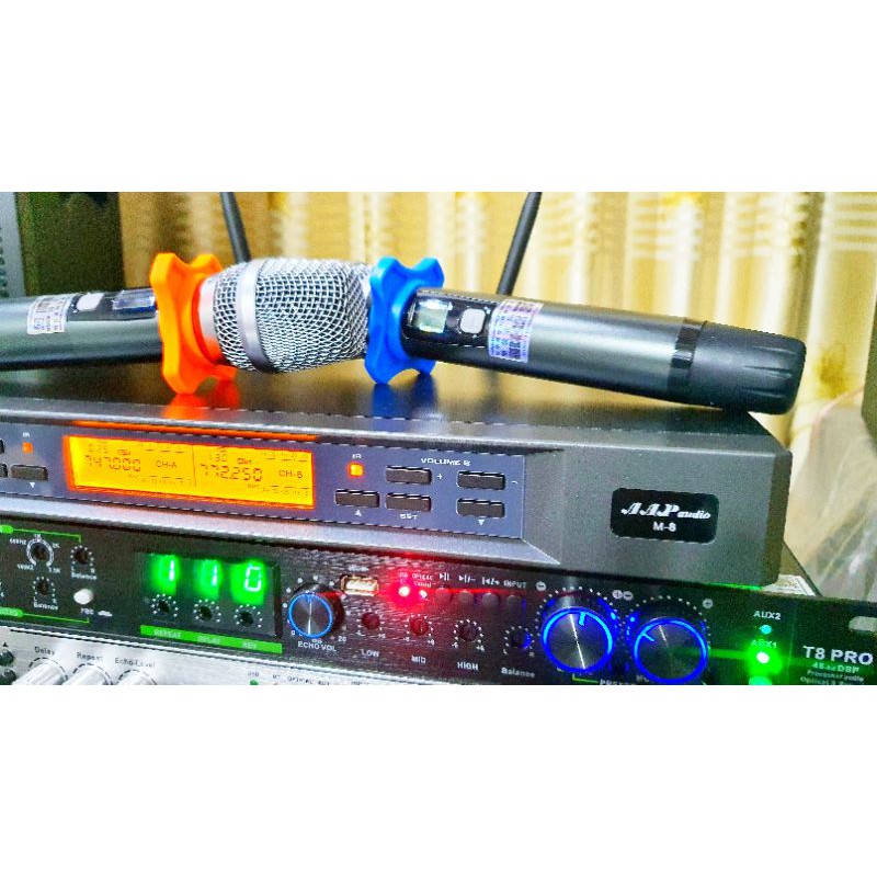 Mic AAP M8 không dây nhập khẩu