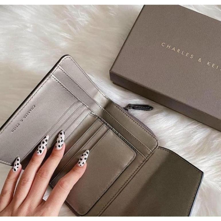 Ví CC.k nắp bì thư full box 4 màu kèm ảnh thật hàng cao cấp