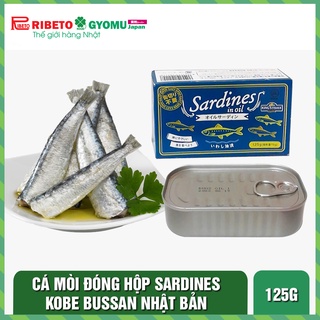 Cá mòi đóng hộp Kobe Bussan Nhật Bản Hàng Nhật chính hãng - 125gram