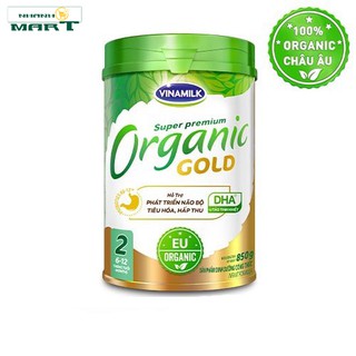 Sữa Bột Vinamilk Organic Gold 2 (6 - 12 Tháng) Hộp Thiếc 850G - Nhanhomart
