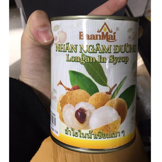 Nhãn Ngâm Đường Baan Mai 560gr