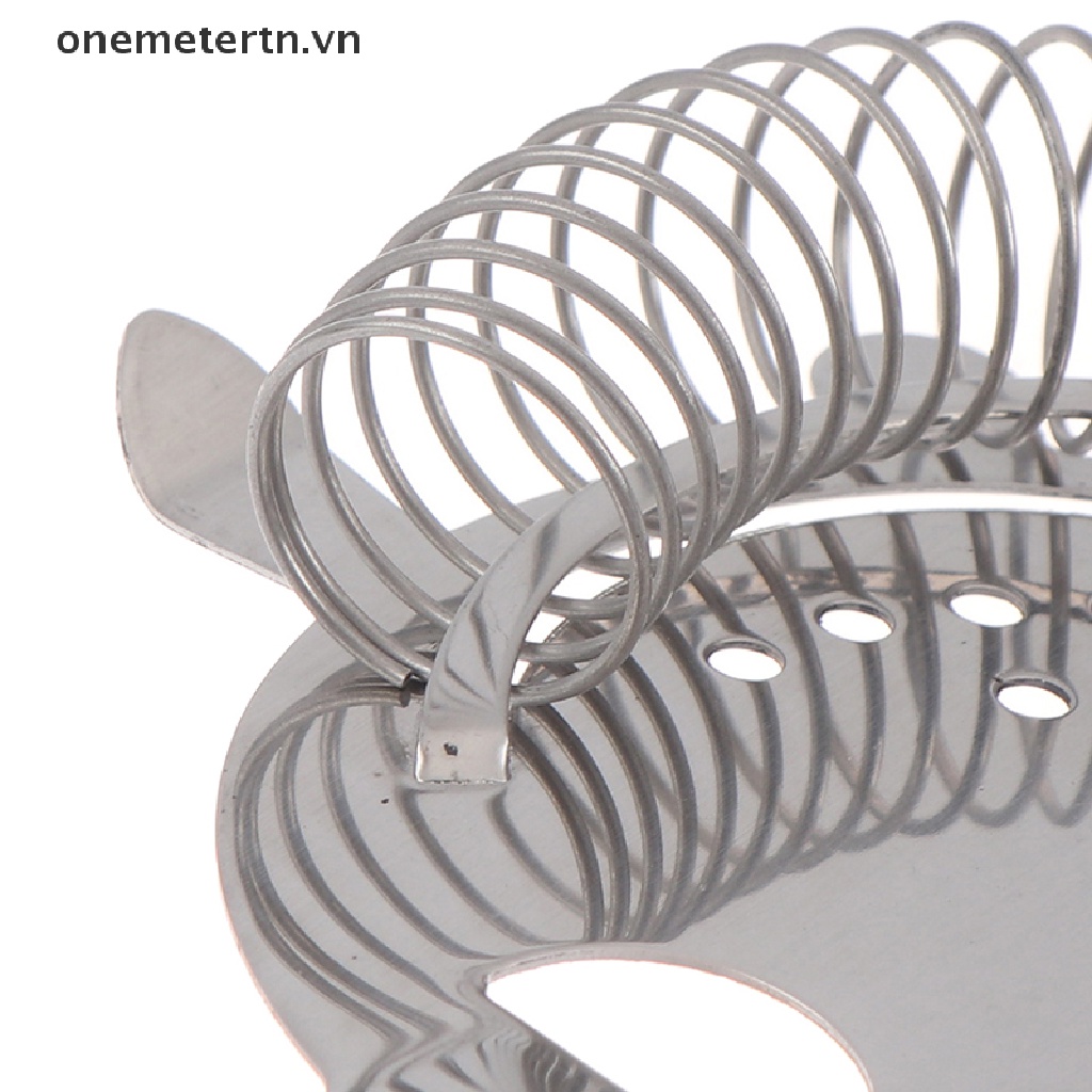 【onemetertn】 Cocktail Shaker Ice Strainer Bar Stainless Steel Filter Barware Bar Tools 【VN】