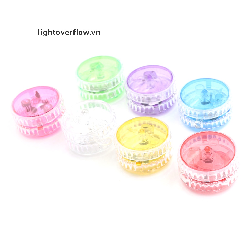 [lightoverflow] Đồ Chơi YoYo Có Đèn LED Nhấp Nháy Tốc Độ Cao Cho Tiệc Trẻ Em