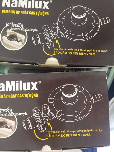 Van tự động ngắt gas JAPAN NaMilux NA-337S-VN