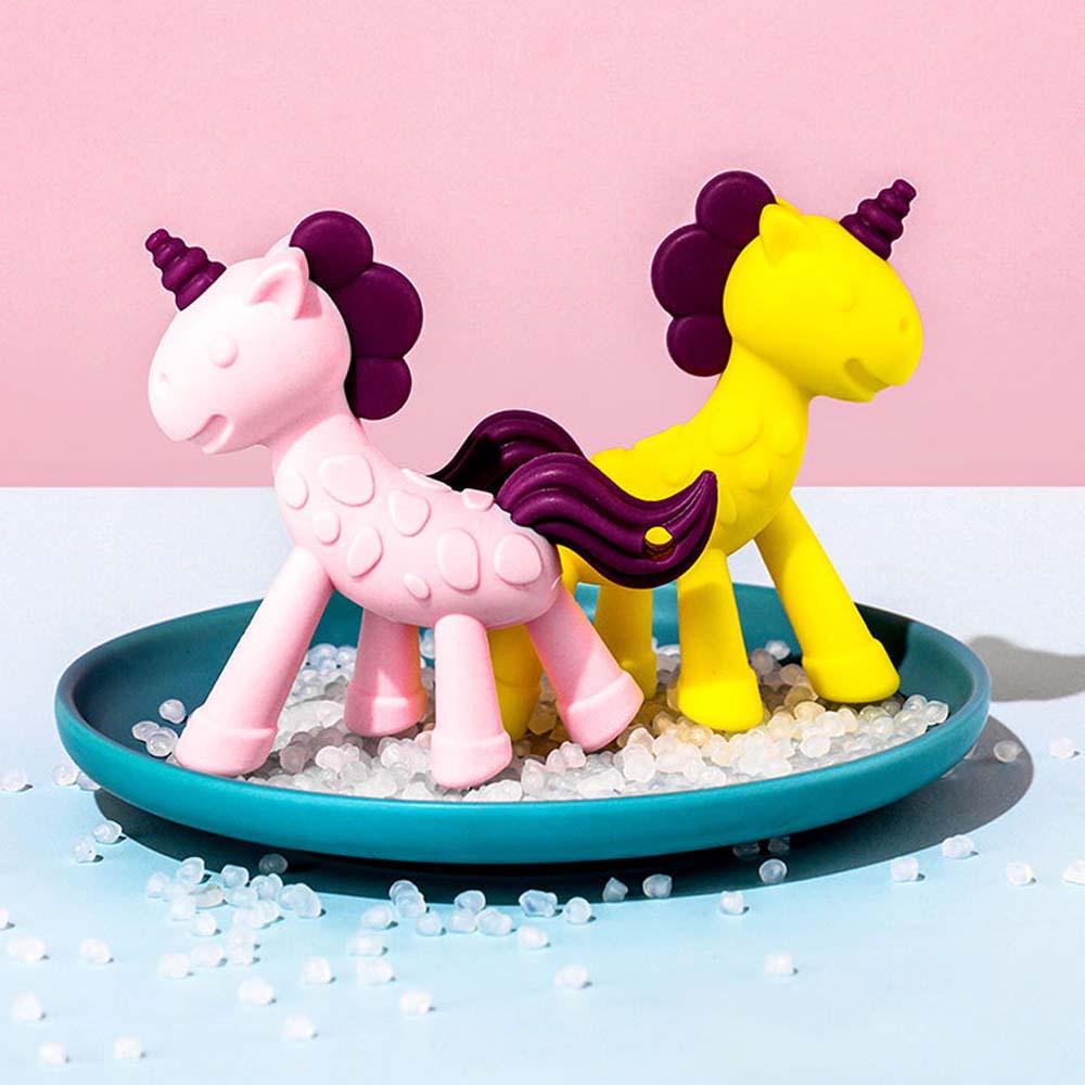 Đồ Chơi Ngậm Mọc Răng Hình Kỳ Lân Bằng silicone An Toàn Dành Cho Trẻ Sơ Sinh