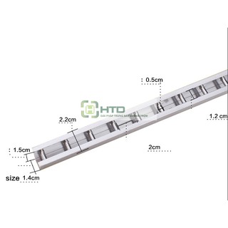 Thanh ray gắn tường B01