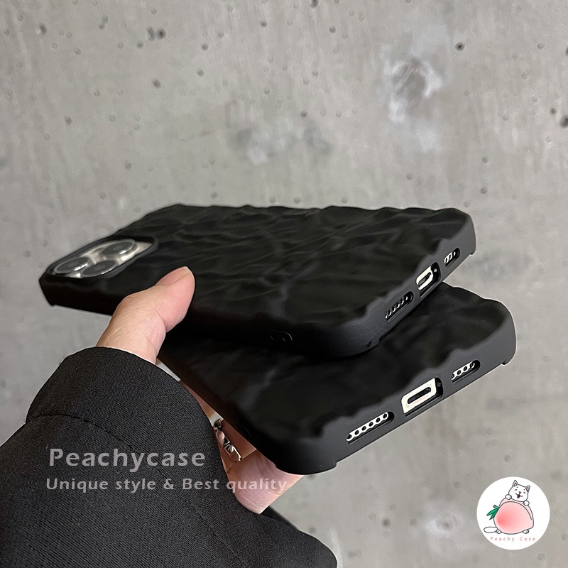 Ốp Điện Thoại TPU Mềm Chống Sốc Màu Đen Nhám Cho iPhone 14 13 Mini 12 Pro Max 11 Xr Xs Max X 7 8 Plus 12Mini