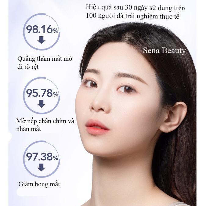 Kem dưỡng mắt mờ quầng thâm và nếp nhăn Maycreate Eye Cream Sena Beauty | BigBuy360 - bigbuy360.vn