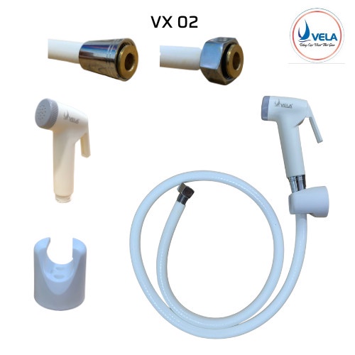 Vòi xịt vệ sinh tăng áp cao cấp Bộ xịt vệ sinh bồn cầu inox 304 siêu bền bỉ Xịt Nước Mạnh Bảo Hành 12 tháng