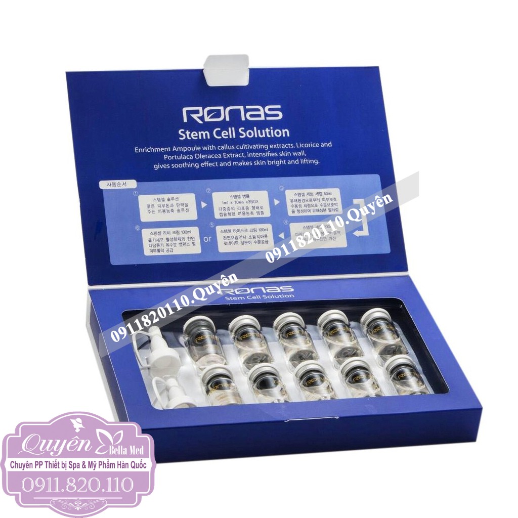 Tế bào gốc Ronas Stem Cell - Hộp 10 ống