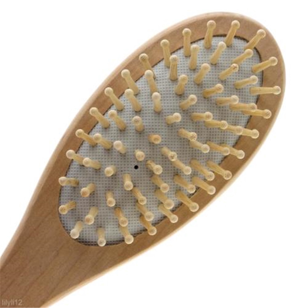 [Hàng mới về] Lược chải tóc bằng gỗ thông thoáng