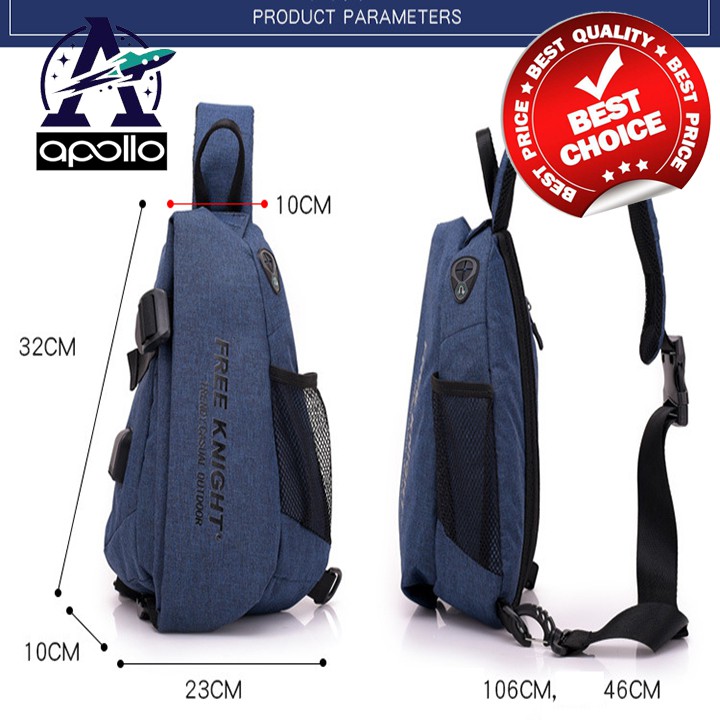 Túi đeo chéo Free Knight THỜI THƯỢNG nhập khẩu CAO CẤP | BigBuy360 - bigbuy360.vn