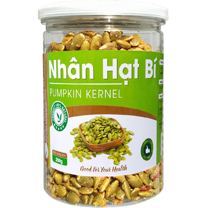 250g nhân hạt bí rang tỏi ớt hiệu SK FOOD