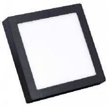 Đèn LED ốp trần gắn nổi 6W, 12W, 18W, 24W vuông tròn viền ĐEN ánh sáng trắng