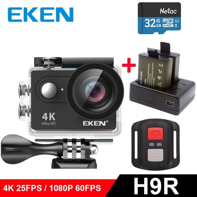 Camera Eken H9R Bản Mới Nhất Version 8.0 20MP - Chính Hãng Bảo Hành 12 Tháng