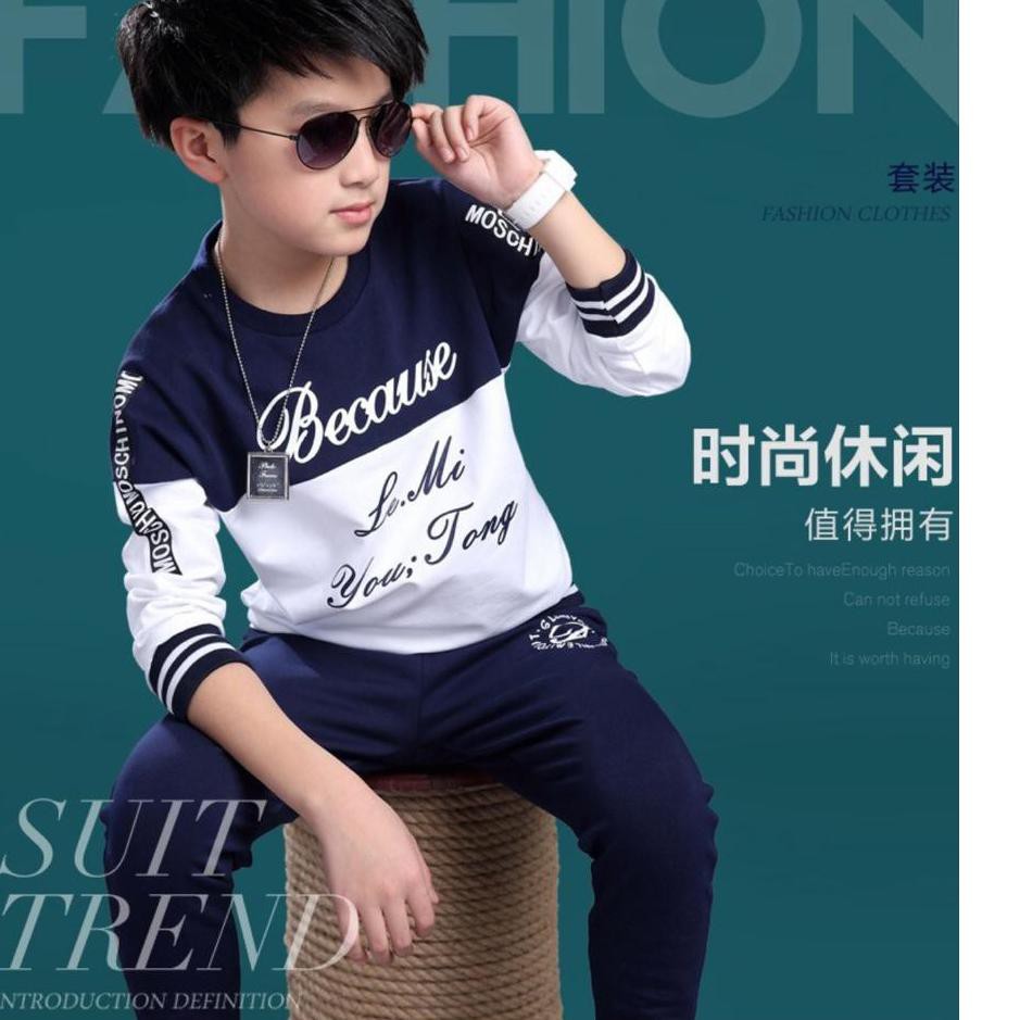 (Kta.15Jl21N) Bộ quần áo Sweater hiện đại nhập khẩu từ 3-12 tuổi | BigBuy360 - bigbuy360.vn