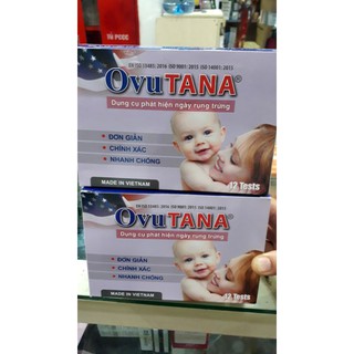 Com bo 12 Que thử rụng trứng OvuTANA