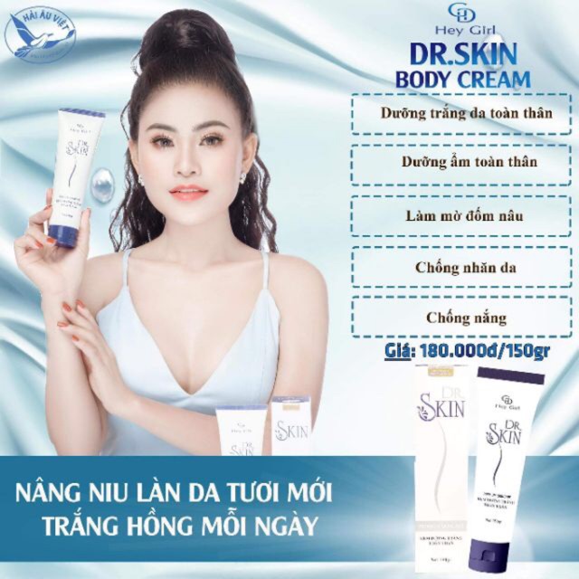 BODY phân tử nước trắng da trắng da Dr.skin | BigBuy360 - bigbuy360.vn