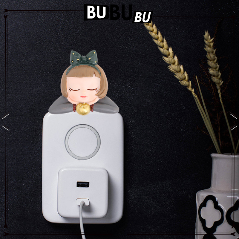 Sticker Dán Trang Trí Ổ Cắm Điện Tạo Hình Dễ Thương