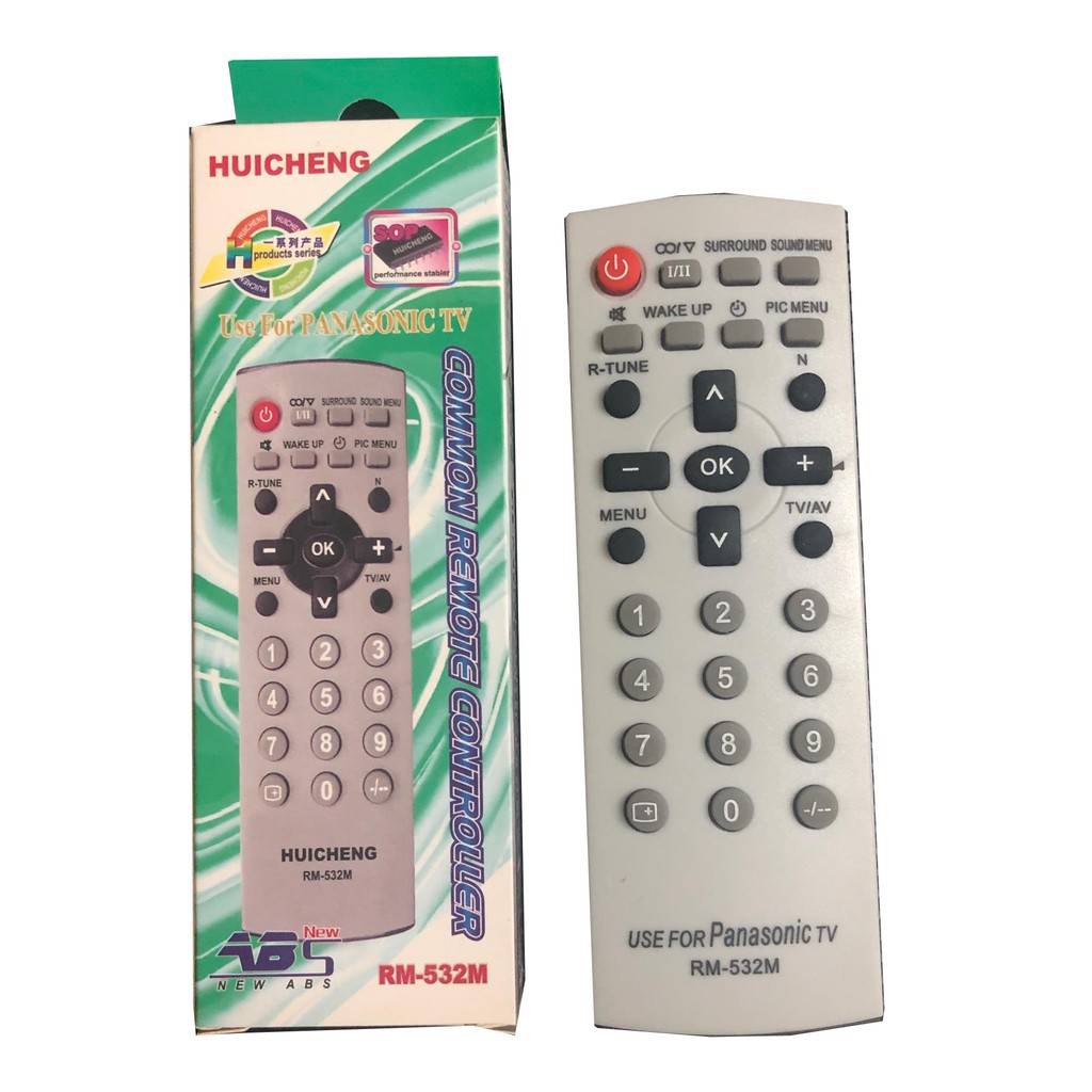 Remote điều khiển PANASONIC đa năng màn hình thủy tinh