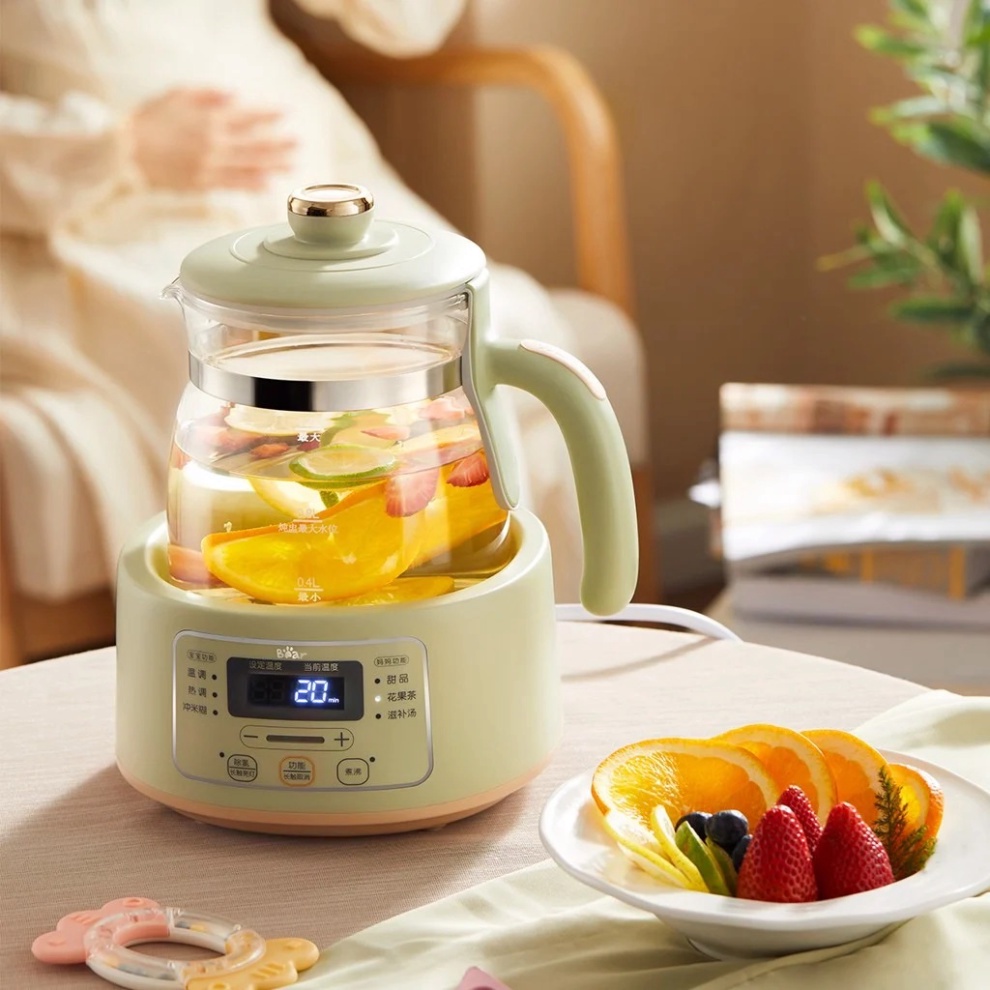 Bình đun và hâm nước pha sữa 1.2L Bear TNQ-D12W7 - Chính hãng - BH 18 tháng